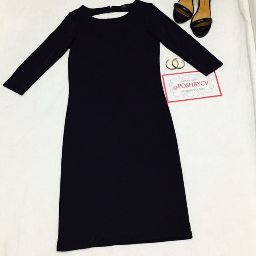 Topshop Dress with Open Back Detail